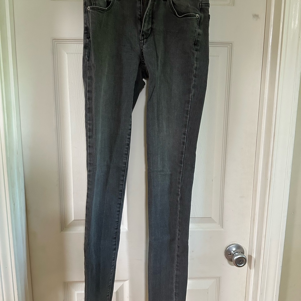 American Eagle Black Skinny Jeans, size 2L